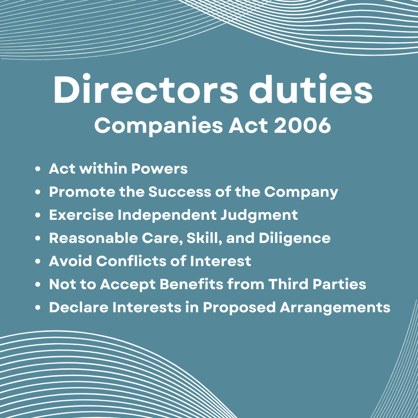 Directors duties - companies house 2006