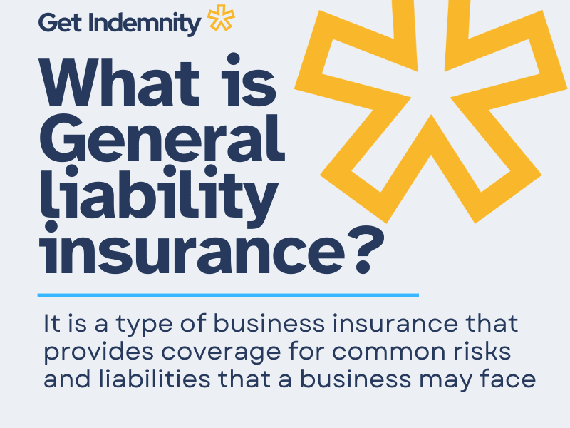 What is General Liability Insurance? It is a type of business insurance for common risks and liabilities