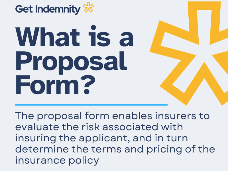 An insurance proposal form is a detailed questionnaire used by insurance companies to gather necessary information