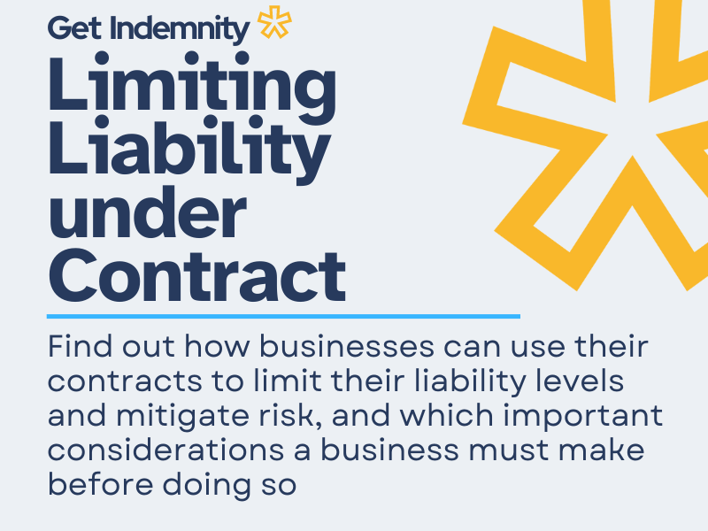 Limiting Liability under Contract